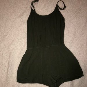 Olive Green Romper